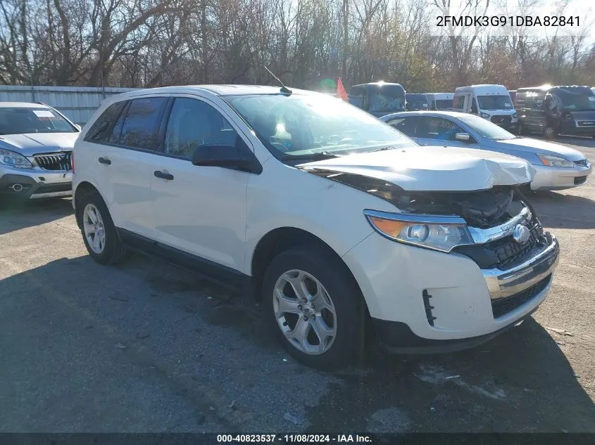 2013 Ford Edge Se VIN: 2FMDK3G91DBA82841 Lot: 40823537