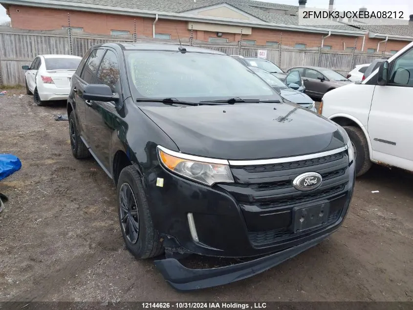 2014 Ford Edge VIN: 2FMDK3JCXEBA08212 Lot: 12144626