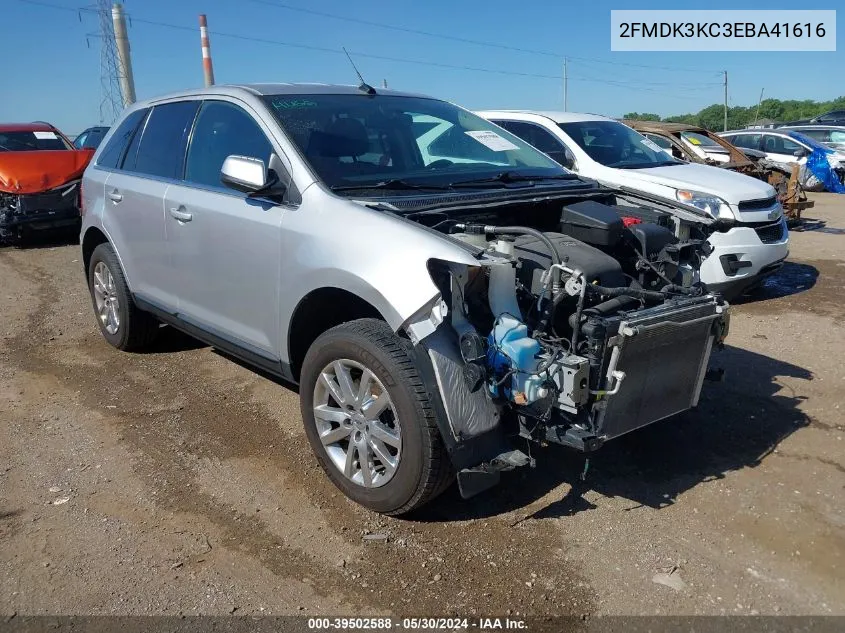 2FMDK3KC3EBA41616 2014 Ford Edge Limited