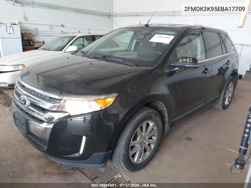 2FMDK3K95EBA17709 2014 Ford Edge Limited