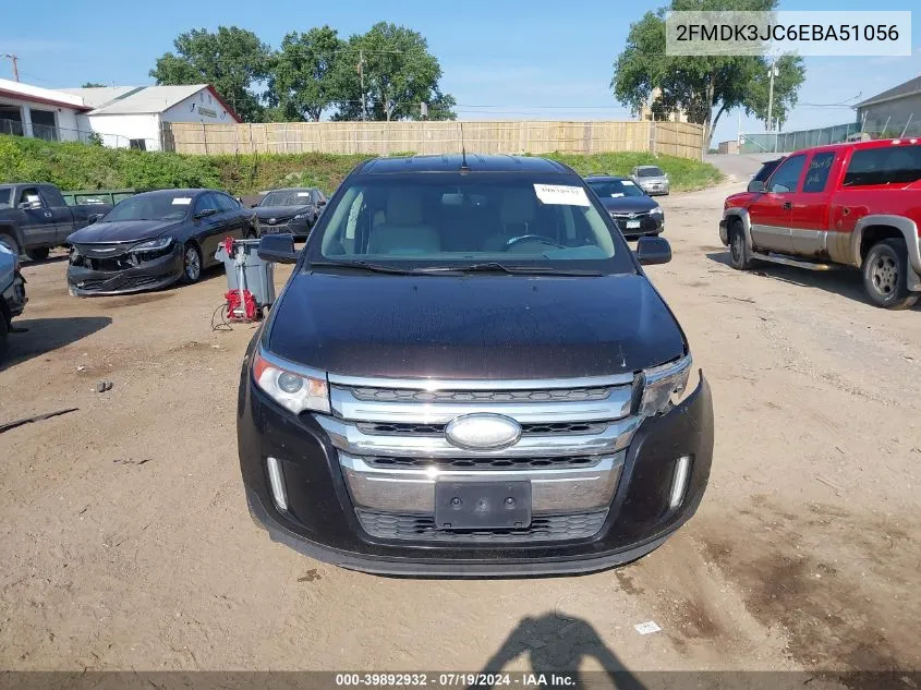 2014 Ford Edge Sel VIN: 2FMDK3JC6EBA51056 Lot: 39892932