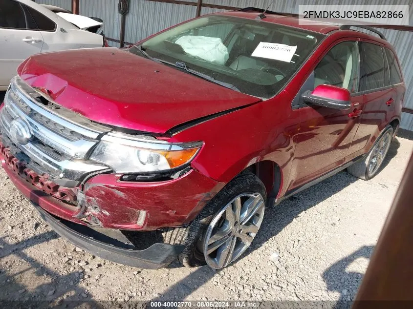 2FMDK3JC9EBA82866 2014 Ford Edge Sel