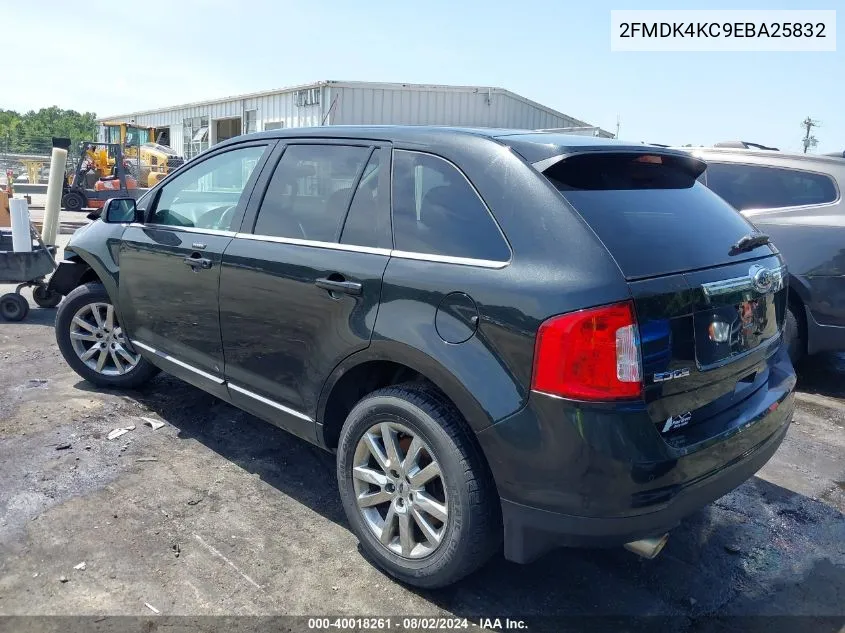 2FMDK4KC9EBA25832 2014 Ford Edge Limited