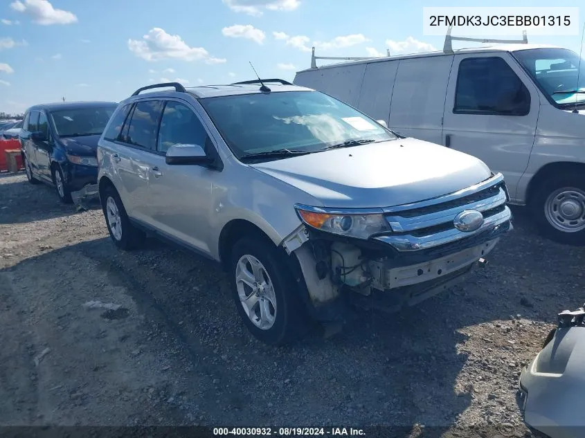 2FMDK3JC3EBB01315 2014 Ford Edge Sel