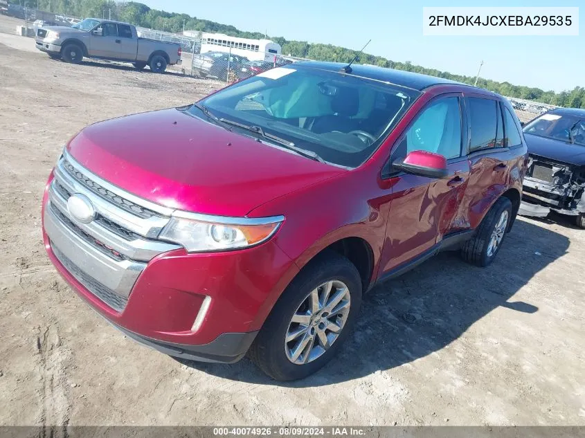 2FMDK4JCXEBA29535 2014 Ford Edge Sel