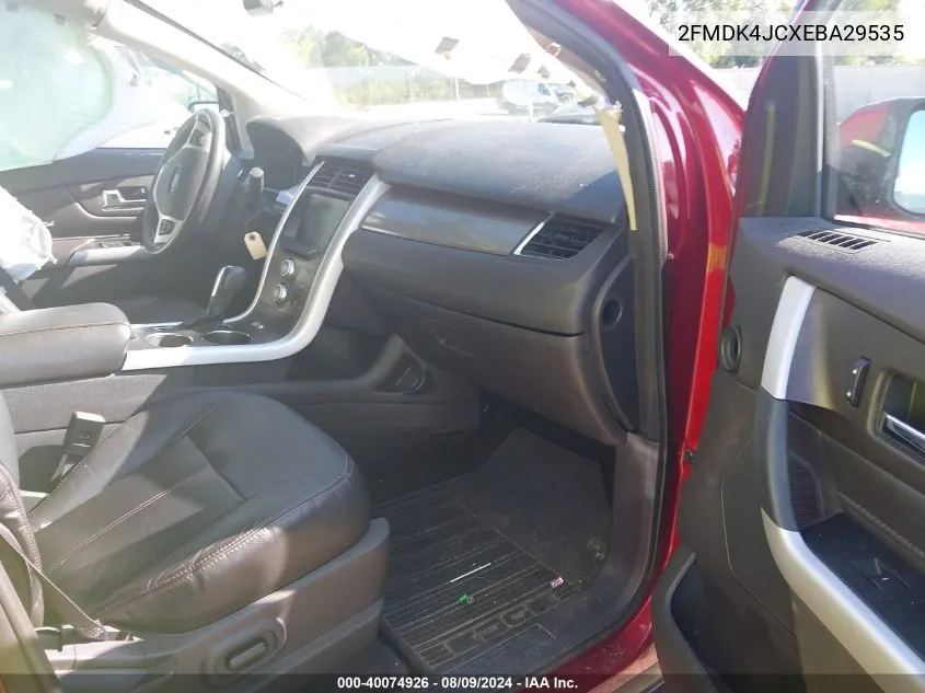 2FMDK4JCXEBA29535 2014 Ford Edge Sel