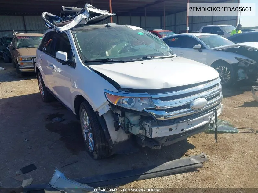 2014 Ford Edge Limited VIN: 2FMDK3KC4EBA05661 Lot: 40098478