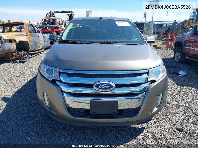 2FMDK4JC8EBA55261 2014 Ford Edge Sel