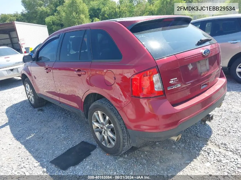 2FMDK3JC1EBB29534 2014 Ford Edge Sel