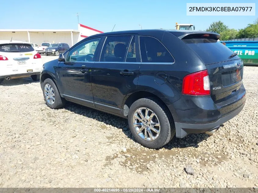 2014 Ford Edge Limited VIN: 2FMDK3KC8EBA07977 Lot: 40214695