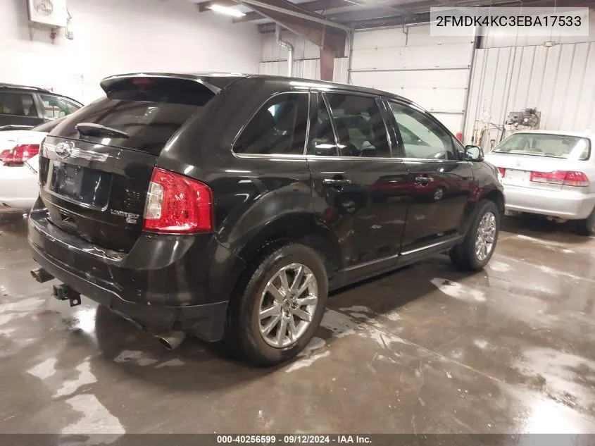 2FMDK4KC3EBA17533 2014 Ford Edge Limited