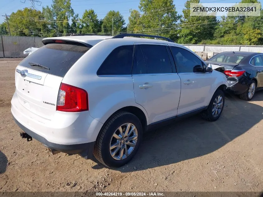 2014 Ford Edge Limited VIN: 2FMDK3KC9EBA32841 Lot: 40264219