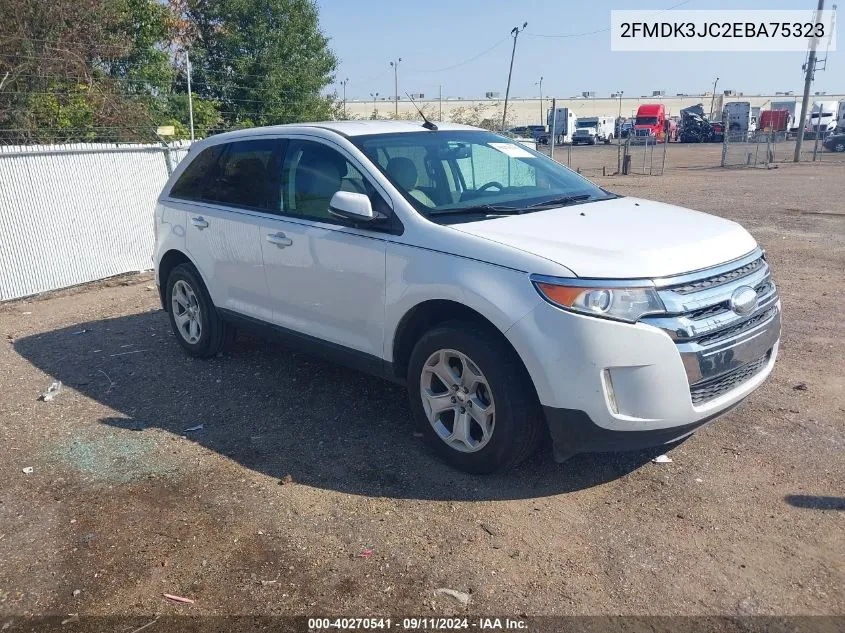 2014 Ford Edge Sel VIN: 2FMDK3JC2EBA75323 Lot: 40270541