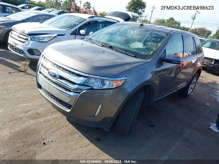 2FMDK3JC8EBA98623 2014 Ford Edge Sel