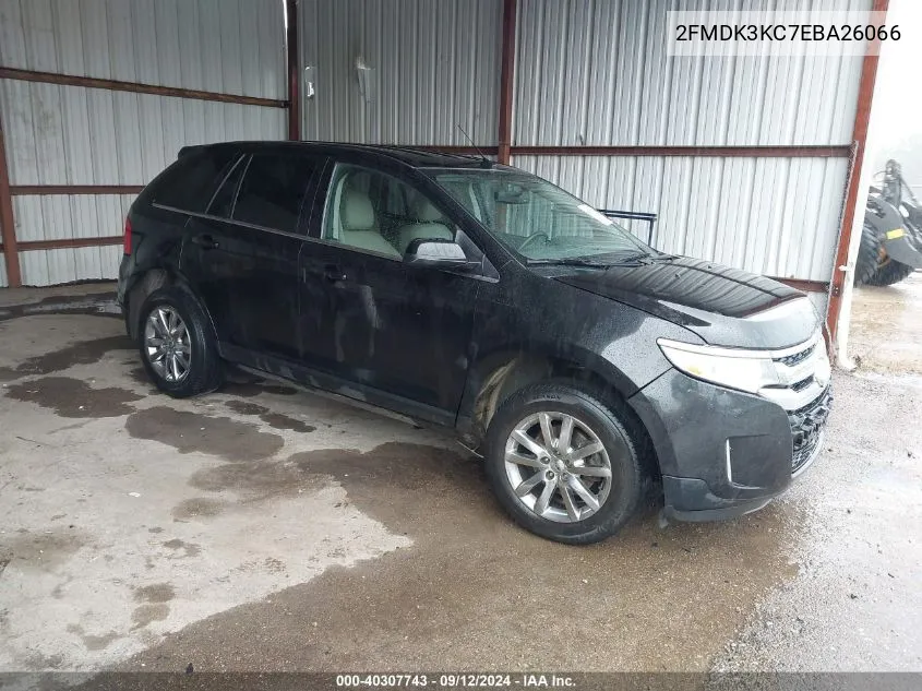 2FMDK3KC7EBA26066 2014 Ford Edge Limited