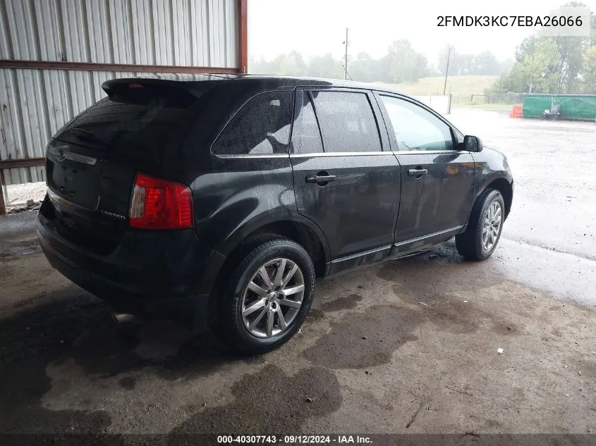 2FMDK3KC7EBA26066 2014 Ford Edge Limited