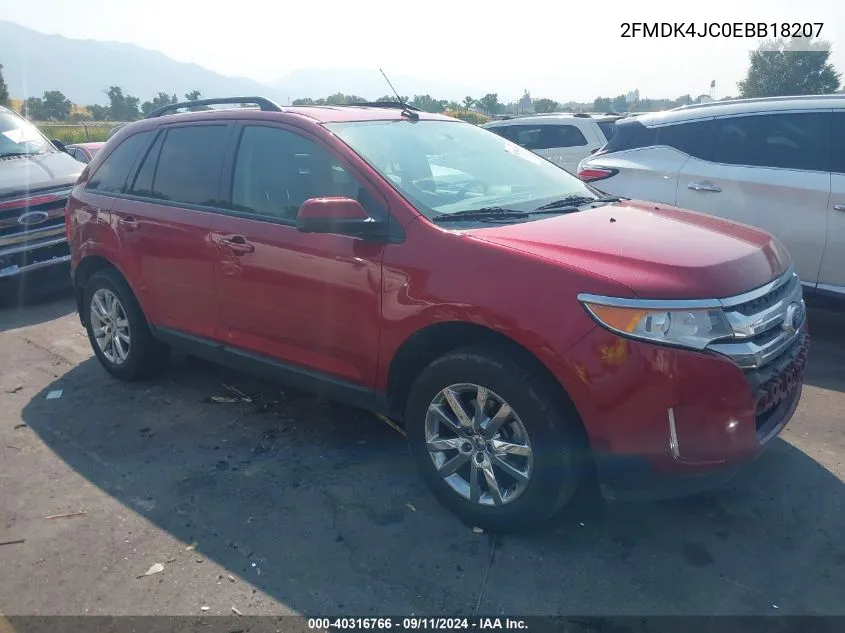 2FMDK4JC0EBB18207 2014 Ford Edge Sel