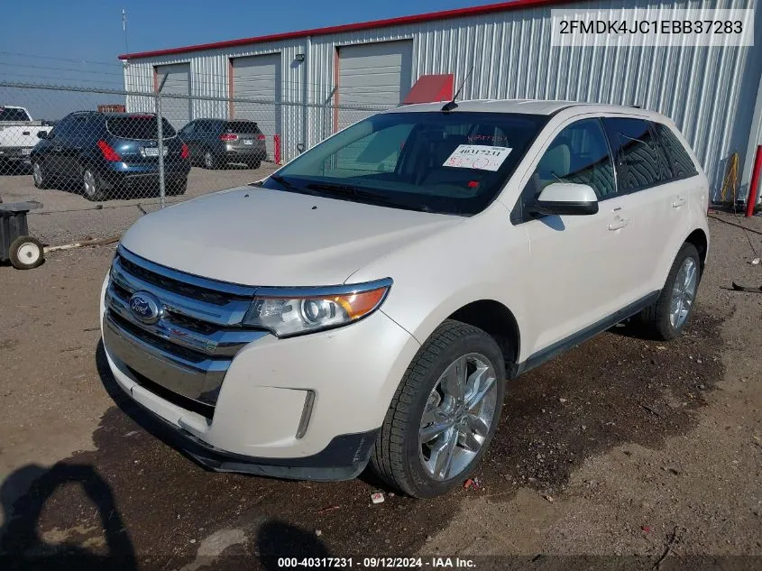 2014 Ford Edge Sel VIN: 2FMDK4JC1EBB37283 Lot: 40317231