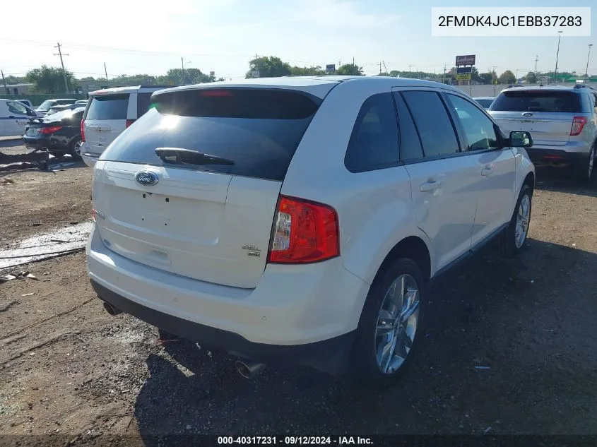 2014 Ford Edge Sel VIN: 2FMDK4JC1EBB37283 Lot: 40317231