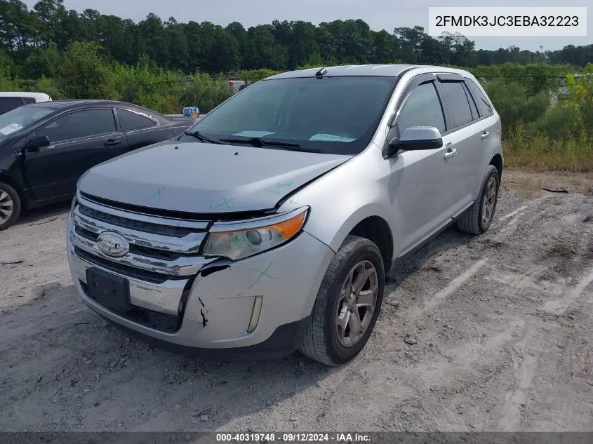 2014 Ford Edge Sel VIN: 2FMDK3JC3EBA32223 Lot: 40319748