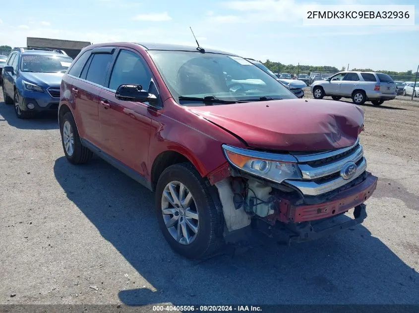 2014 Ford Edge Limited VIN: 2FMDK3KC9EBA32936 Lot: 40405506