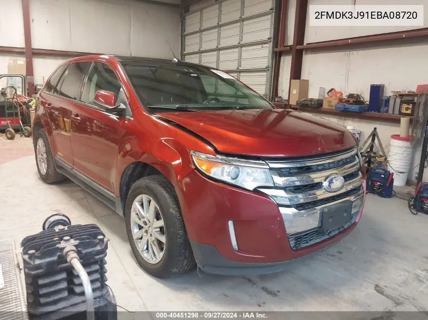 2014 Ford Edge Sel VIN: 2FMDK3J91EBA08720 Lot: 40451298