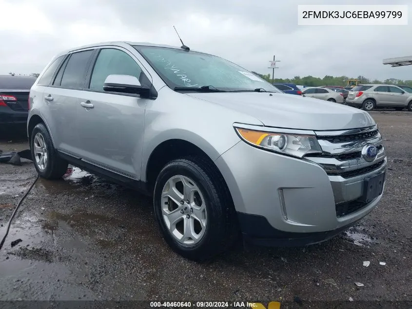 2014 Ford Edge Sel VIN: 2FMDK3JC6EBA99799 Lot: 40460640