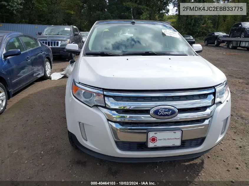 2014 Ford Edge Sel VIN: 2FMDK4JC2EBB33775 Lot: 40464103