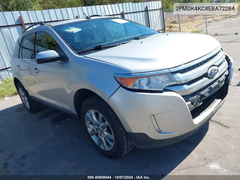 2014 Ford Edge Limited VIN: 2FMDK4KC8EBA72284 Lot: 40508044