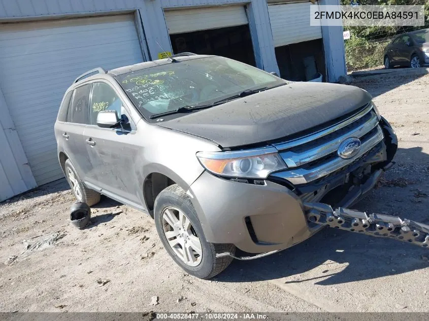 2014 Ford Edge Limited VIN: 2FMDK4KC0EBA84591 Lot: 40528477