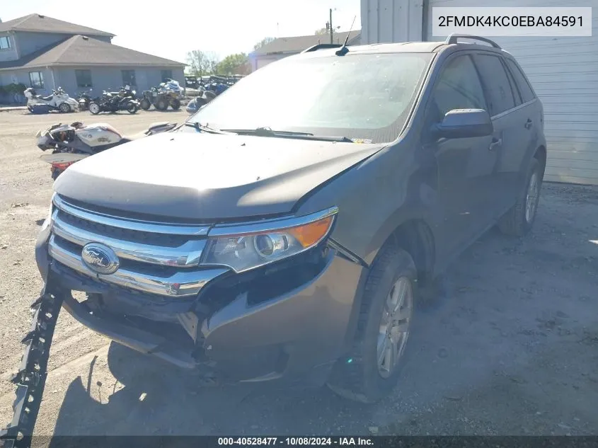 2014 Ford Edge Limited VIN: 2FMDK4KC0EBA84591 Lot: 40528477