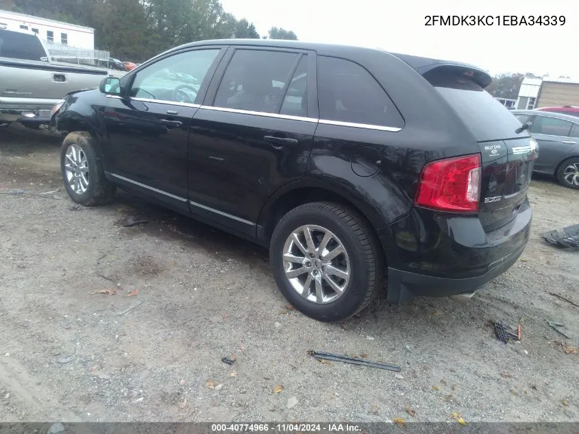 2014 Ford Edge Limited VIN: 2FMDK3KC1EBA34339 Lot: 40774966