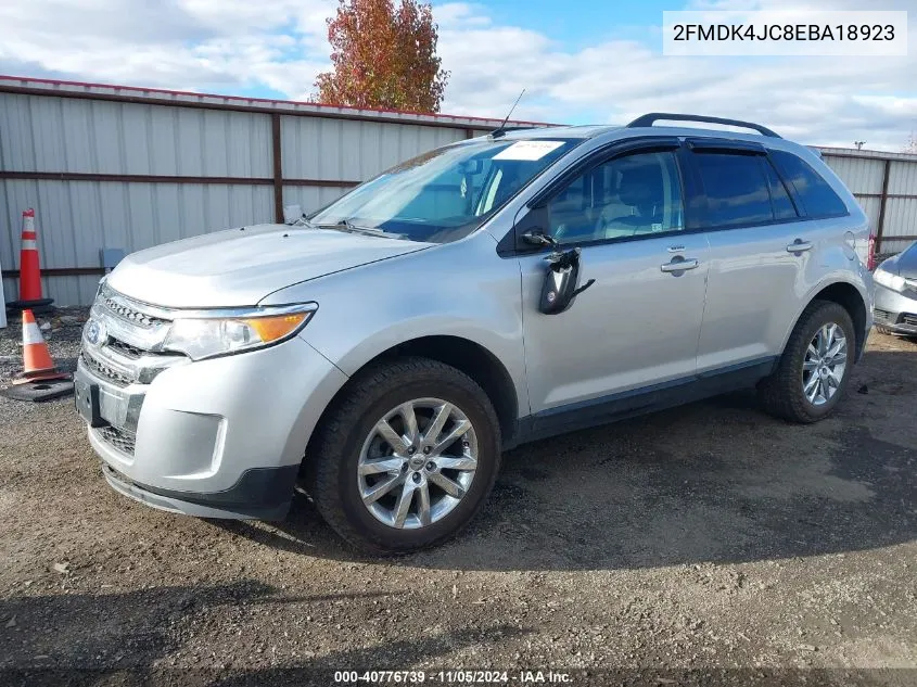 2FMDK4JC8EBA18923 2014 Ford Edge Sel