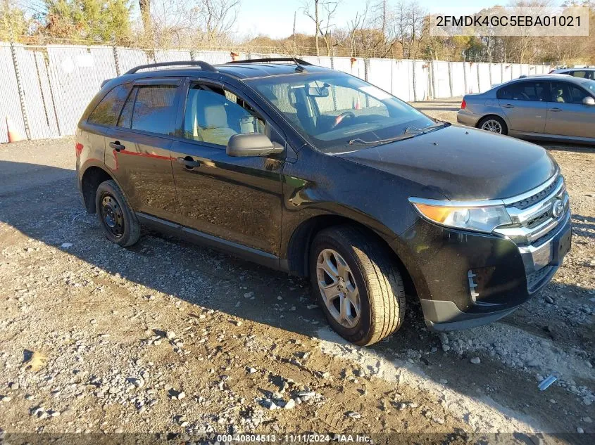 2014 Ford Edge Se VIN: 2FMDK4GC5EBA01021 Lot: 40804513