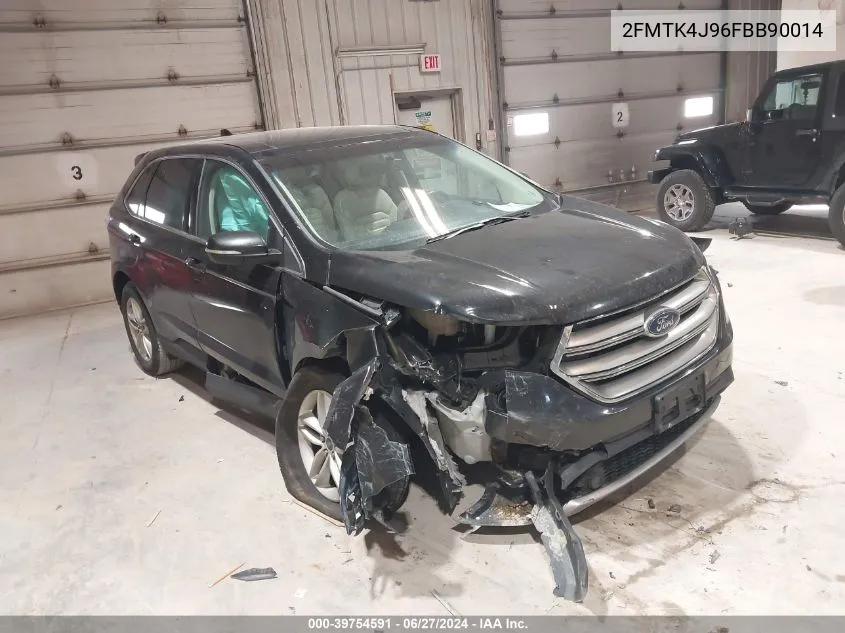 2FMTK4J96FBB90014 2015 Ford Edge Sel