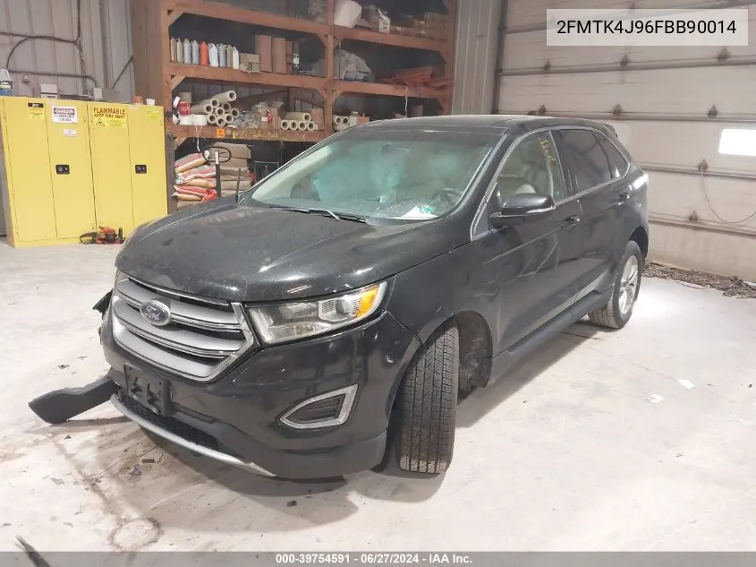 2FMTK4J96FBB90014 2015 Ford Edge Sel