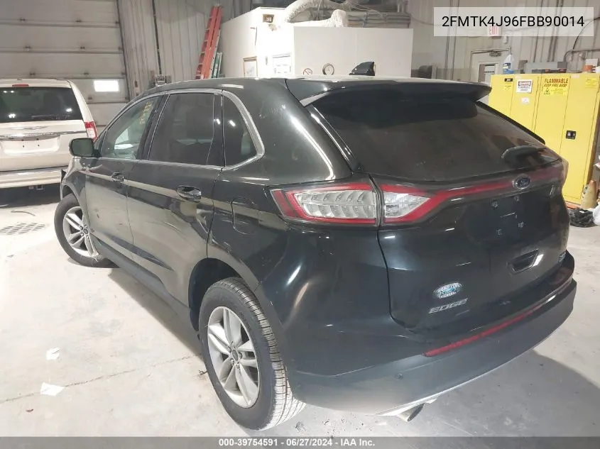 2FMTK4J96FBB90014 2015 Ford Edge Sel