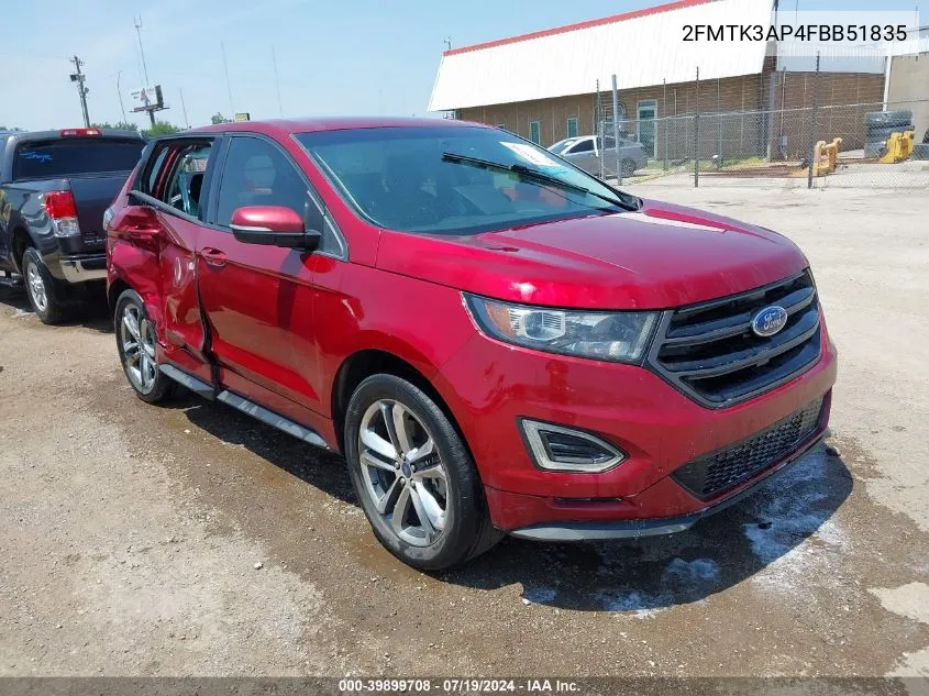 2FMTK3AP4FBB51835 2015 Ford Edge Sport