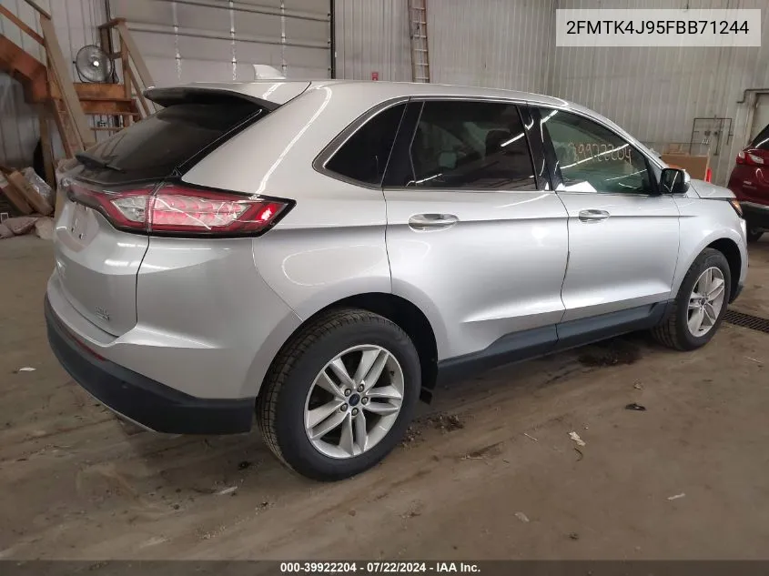 2FMTK4J95FBB71244 2015 Ford Edge Sel