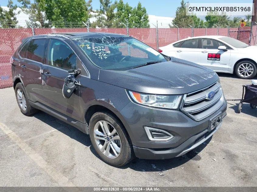 2FMTK3J9XFBB51968 2015 Ford Edge Sel