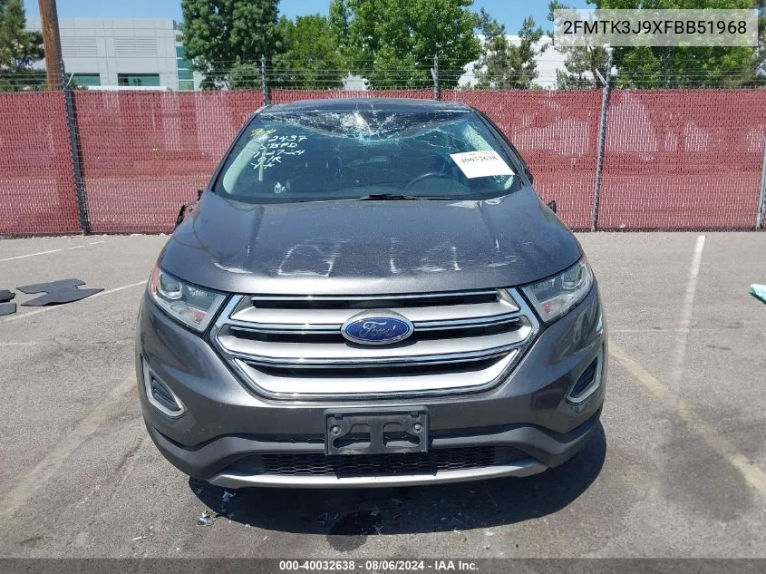 2FMTK3J9XFBB51968 2015 Ford Edge Sel