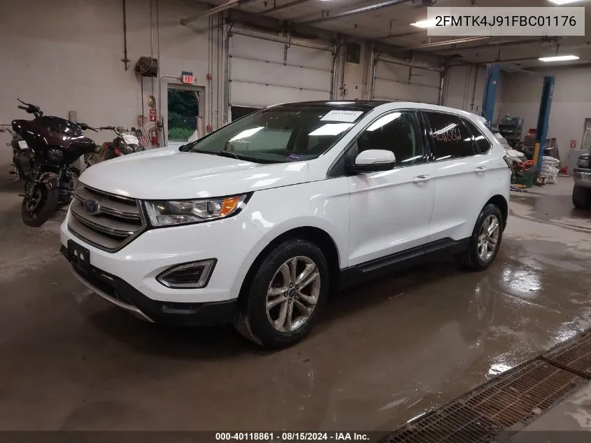 2FMTK4J91FBC01176 2015 Ford Edge Sel