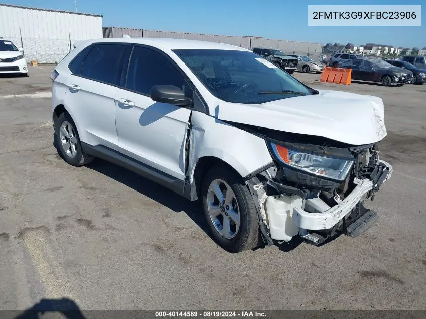 2FMTK3G9XFBC23906 2015 Ford Edge Se