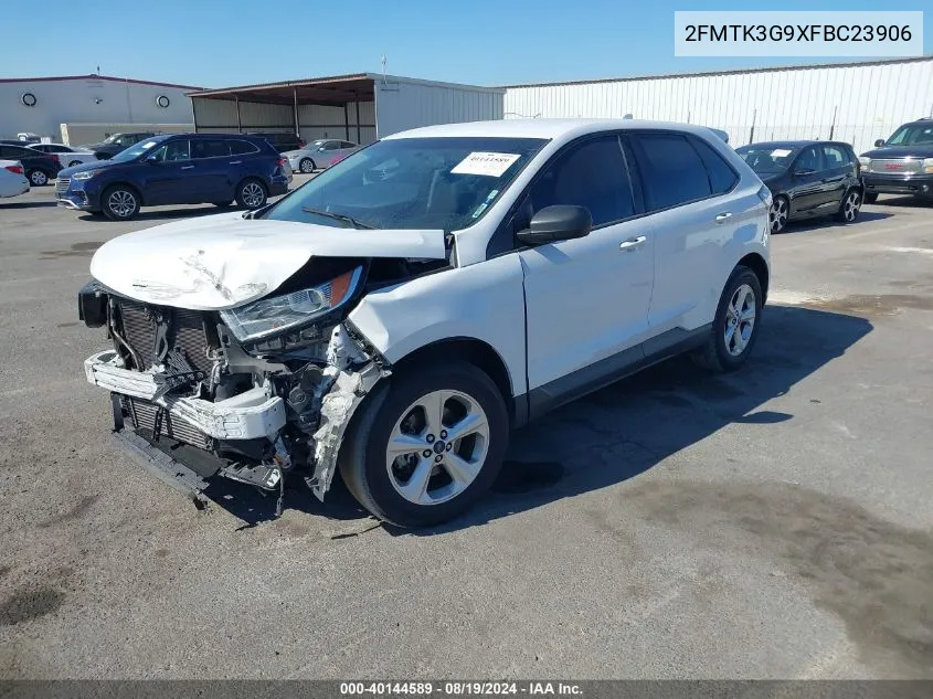 2FMTK3G9XFBC23906 2015 Ford Edge Se