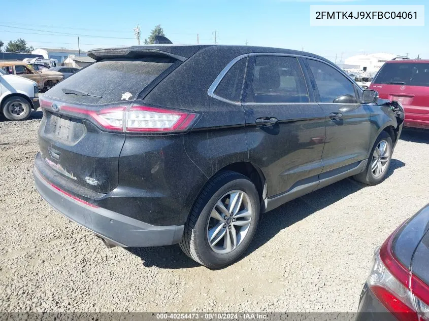 2FMTK4J9XFBC04061 2015 Ford Edge Sel