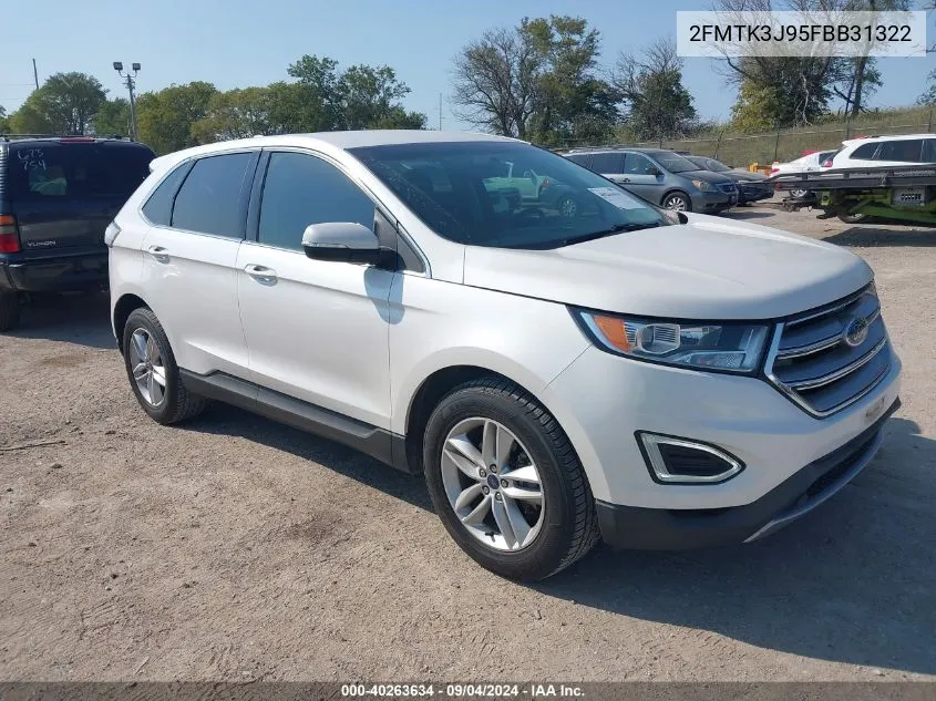 2FMTK3J95FBB31322 2015 Ford Edge Sel