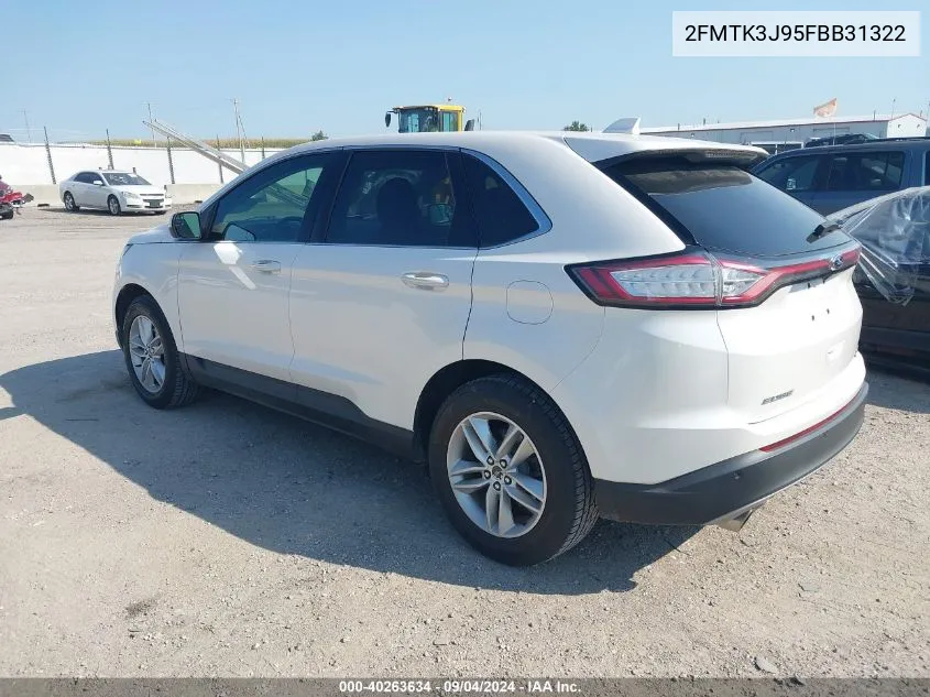 2FMTK3J95FBB31322 2015 Ford Edge Sel