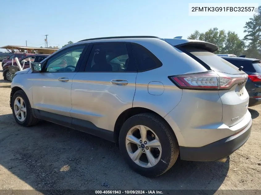 2FMTK3G91FBC32557 2015 Ford Edge Se