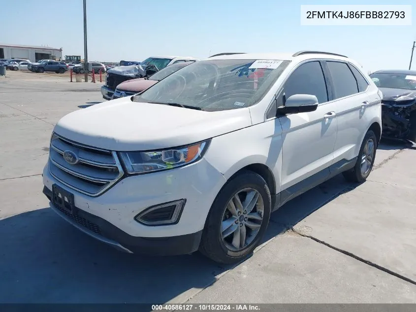 2FMTK4J86FBB82793 2015 Ford Edge Sel