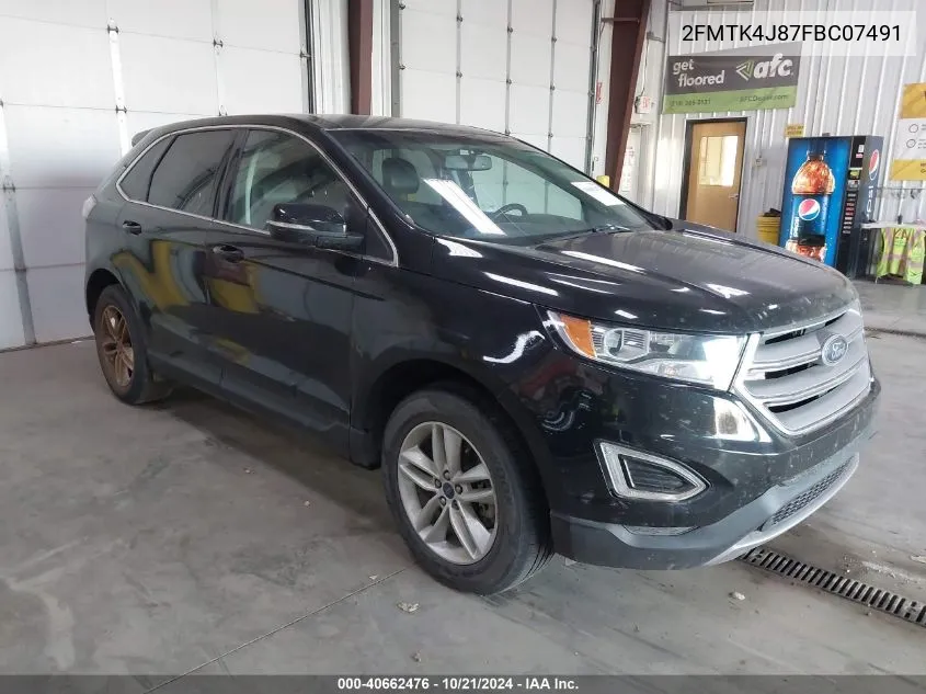 2FMTK4J87FBC07491 2015 Ford Edge Sel